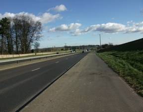 A57 looking east
